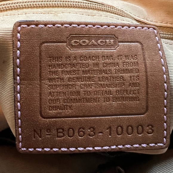 Vintage Patchwork Coach Bucket Bag - Picture 3 of 9